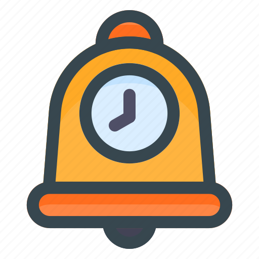 Bell, time, clock, watch, timer, alarm, schedule icon - Download on Iconfinder