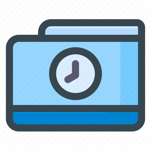 Folder, process, time, loading, file icon - Download on Iconfinder
