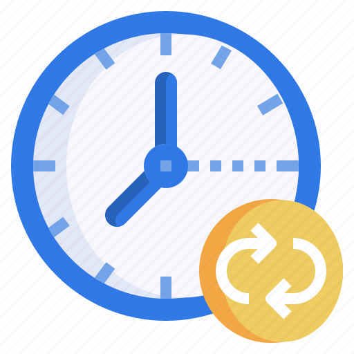 Reverse, turn, time, date, clock icon - Download on Iconfinder