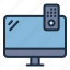 television, tv, monitor, screen, electronic, remote 