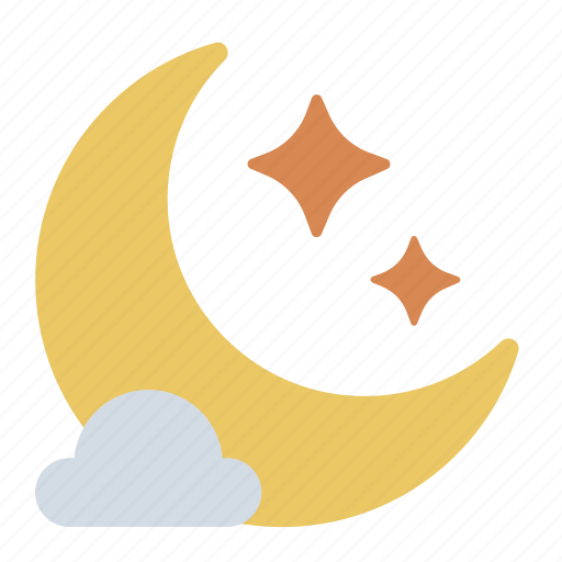 Night, moon, crescent, weather, quiet, time, sleep icon - Download on Iconfinder