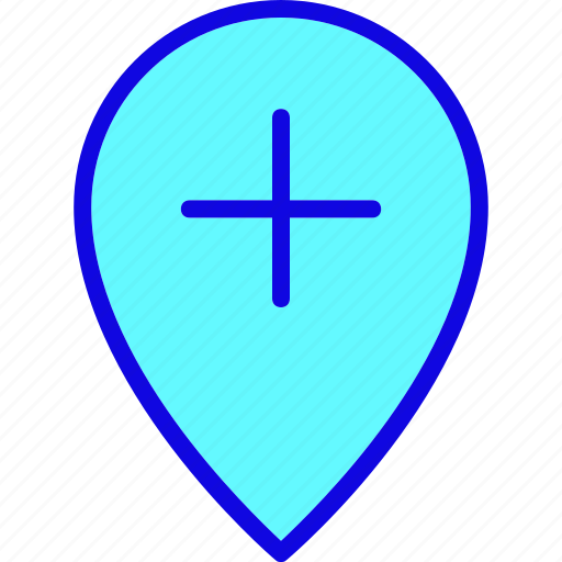 Add, location, marker, new, pin, place, position icon - Download on Iconfinder