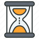 hourglass, sand, loading, sand timer, egg timer, clock