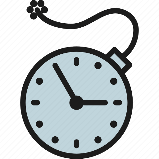 Bomb, clock, deadline, explosion, management, time, timer icon - Download on Iconfinder