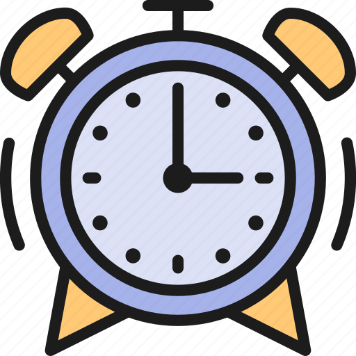 Alarm, business, clock, line, management, time, timer icon - Download on Iconfinder