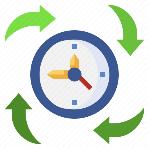 Hour, cycle, clock, time, management, passing icon - Download on Iconfinder