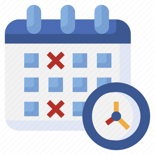 Schedule, clock, time, management, organization, hour icon - Download on Iconfinder