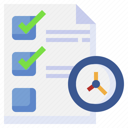 Time, to, do, list, management, checklist, report icon - Download on Iconfinder