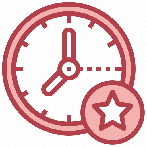 Favorite, star, time, clock, date icon - Download on Iconfinder