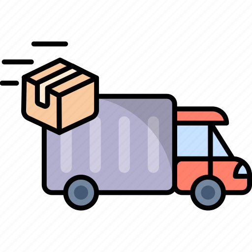 Box, delivery, package, transport, transportation, truck, vehicle icon - Download on Iconfinder