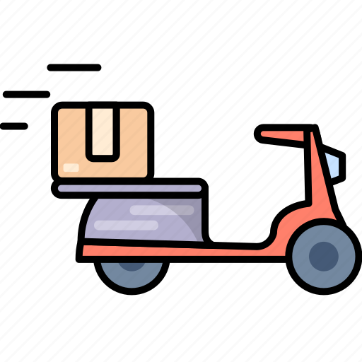 Bicycle, bike, box, delivery, package, transport, transportation icon - Download on Iconfinder