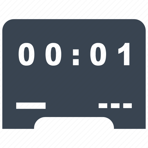 Alarm, time, digital clock icon - Download on Iconfinder