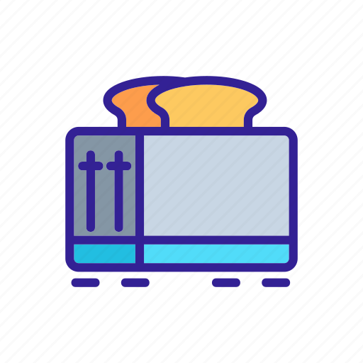 Automatically, cooking, different, kitchen, toaster, toasters, tool icon - Download on Iconfinder