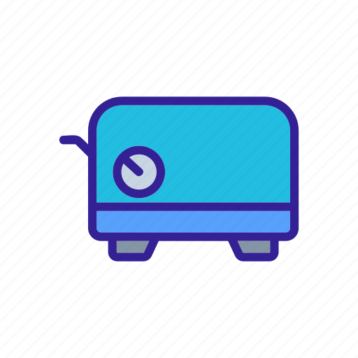 Different, electronic, equipment, indicator, style, toaster, tool icon - Download on Iconfinder
