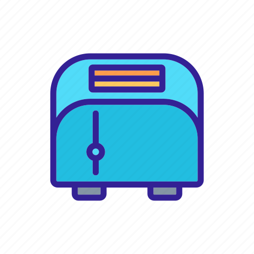 Appliance, different, electronic, kitchen, style, toaster, tool icon - Download on Iconfinder
