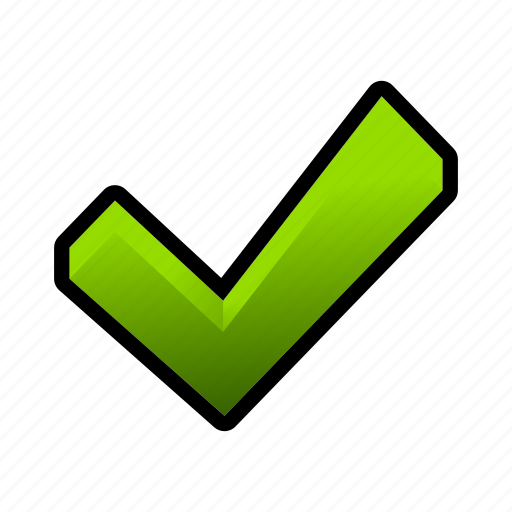 Checkmark, done, ok, toggle, verified icon - Download on Iconfinder