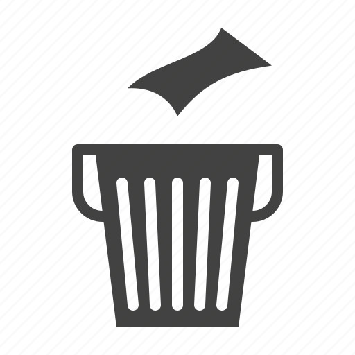 Garbage, paper, throw, toilet, trashcan icon - Download on Iconfinder