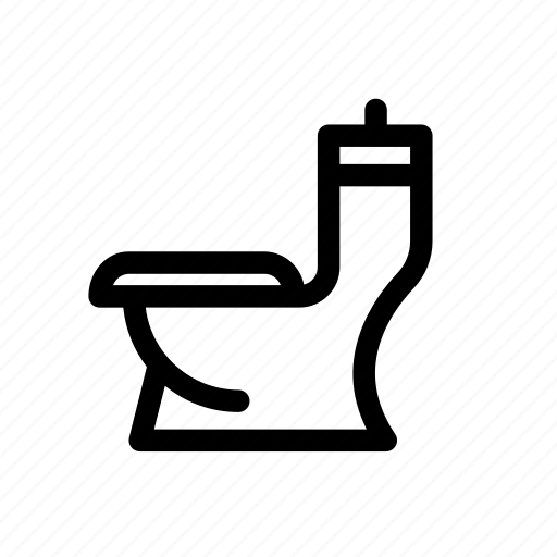Toilet, bathroom, restroom, hygiene, wash, western toilet icon - Download on Iconfinder