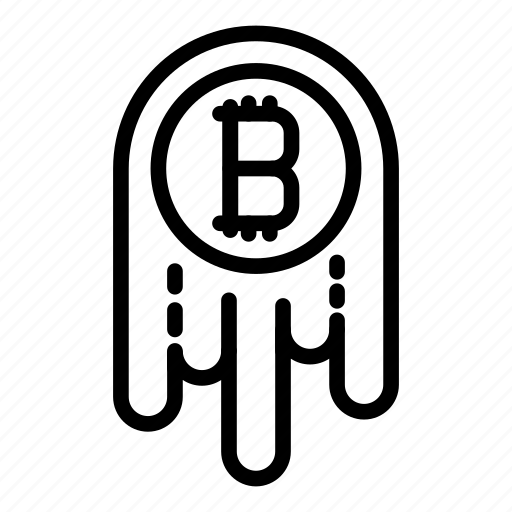 Melt, bitcoin icon - Download on Iconfinder on Iconfinder