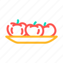 plate, tomatoes, tomato, natural, bio, ingredient