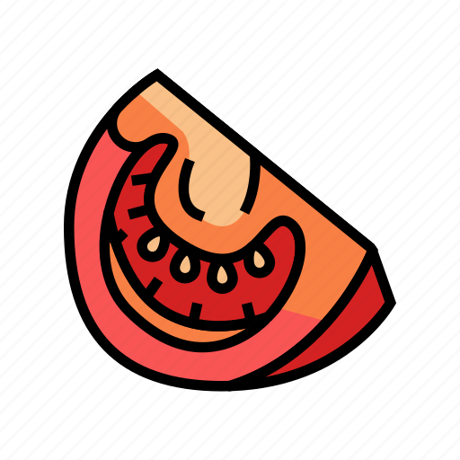 Cut, tomato, natural, vitamin, vegetable, soup icon - Download on Iconfinder