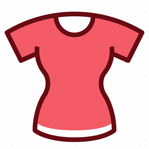 Tshirt, fashion, clothes, shirt, clothing, cloth, woman icon - Download on Iconfinder