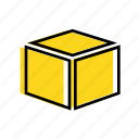 cube, box, package