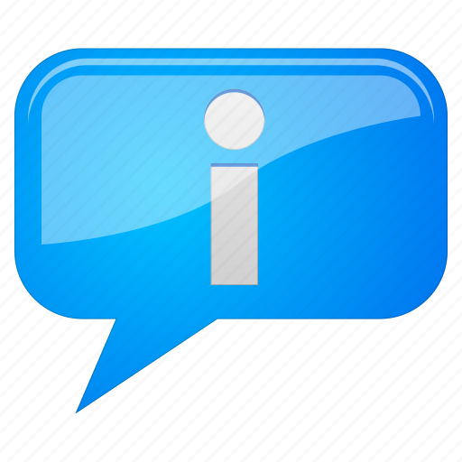 About, hint, info, information, answer, ask, bubble icon - Download on Iconfinder
