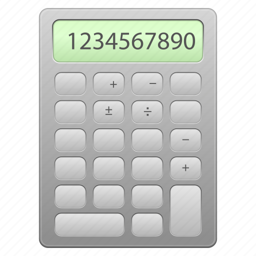 Calculator, calc, calculate, calculation, math, numbers, accounting icon - Download on Iconfinder