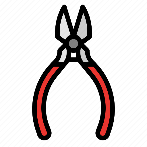 Cutting, plier, side, tool icon - Download on Iconfinder