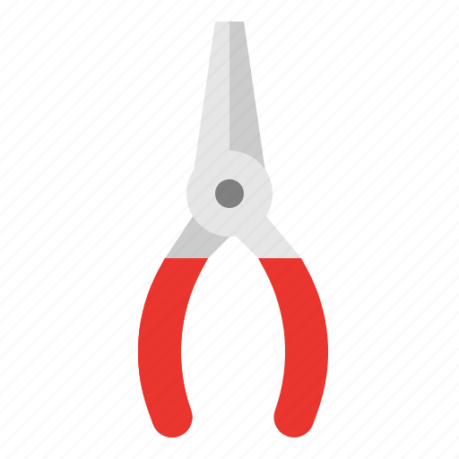 Needle, nose, pliers, tool icon - Download on Iconfinder