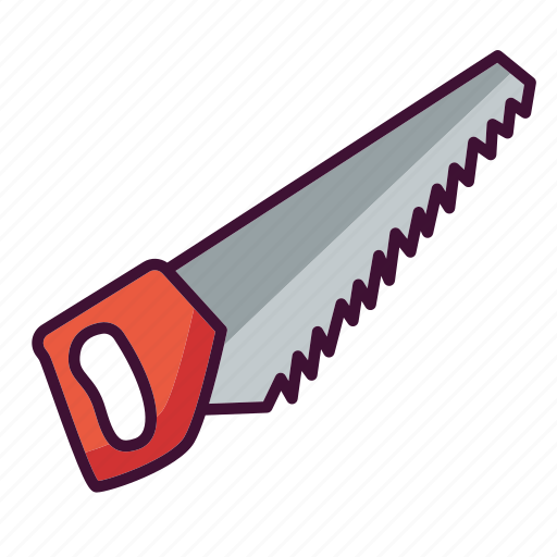 Handsaw, repair, tool, work icon - Download on Iconfinder