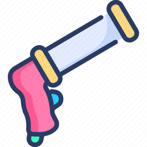 Caking, construction, gun, pistol, sealant, silicone, tool icon - Download on Iconfinder