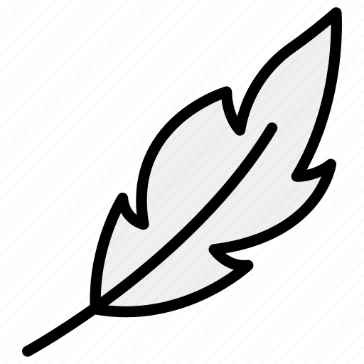 Feather, write, light, ink icon - Download on Iconfinder