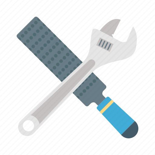 Automotive tools, carpentry tools, chisel and wrench, hand tools, transportation technology icon - Download on Iconfinder