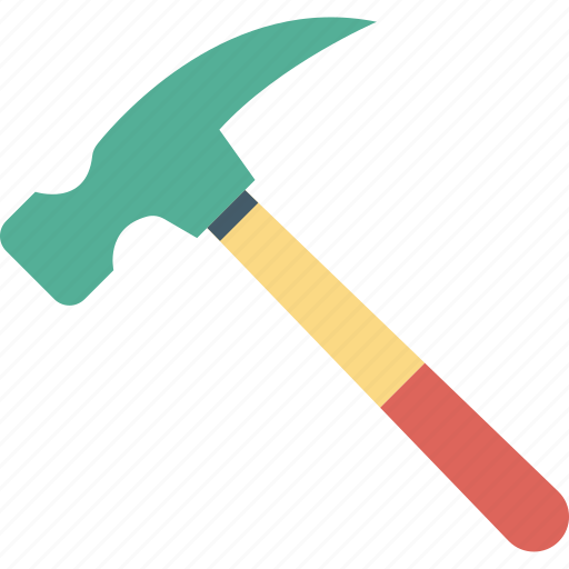 Carpentering tool, construction tool, hand tool, nail hammer, rip hammer icon - Download on Iconfinder