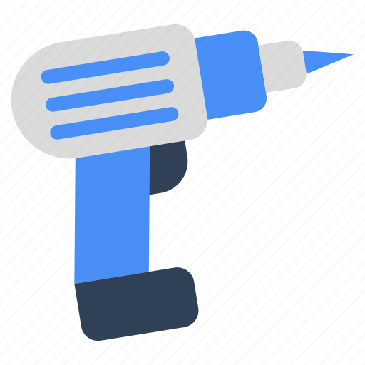 Cordless drill machine, perforator, electronic appliance, tool, equipment icon - Download on Iconfinder