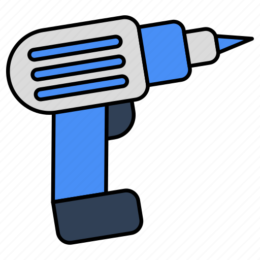 Cordless drill machine, perforator, electronic appliance, tool, equipment icon - Download on Iconfinder