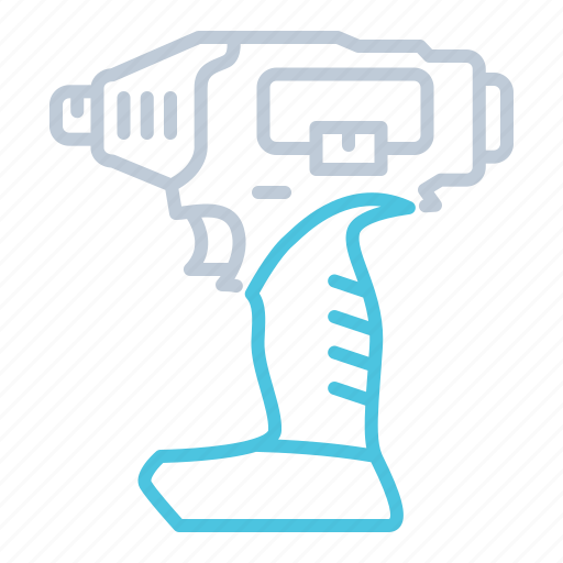 Drill, drill machine, drilling, equipment, tool icon - Download on Iconfinder