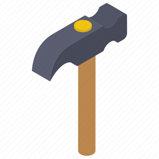 Construction tool, hammer, handheld tool, tools, woodwork icon - Download on Iconfinder