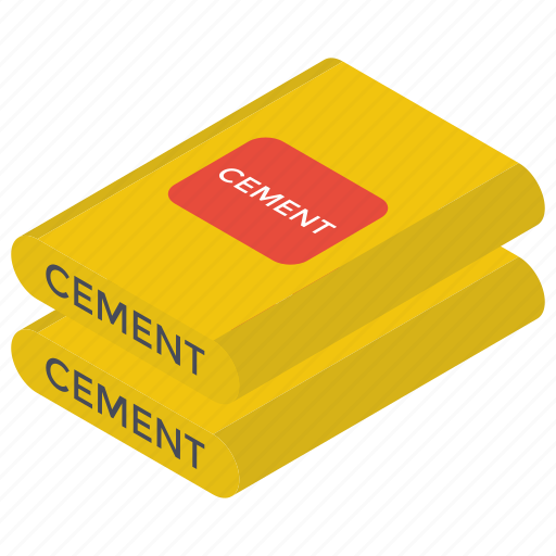 Cement, cement bag, cement sack, concrete, construction material icon - Download on Iconfinder