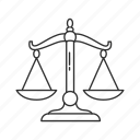 justice, lawyer, scale, weighing scale 