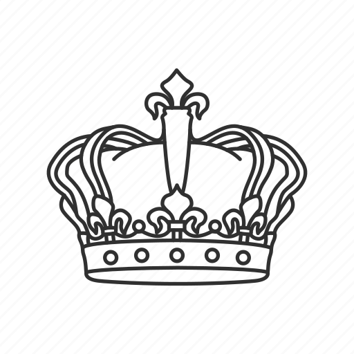 Free Free 154 King Crown Outline Svg SVG PNG EPS DXF File
