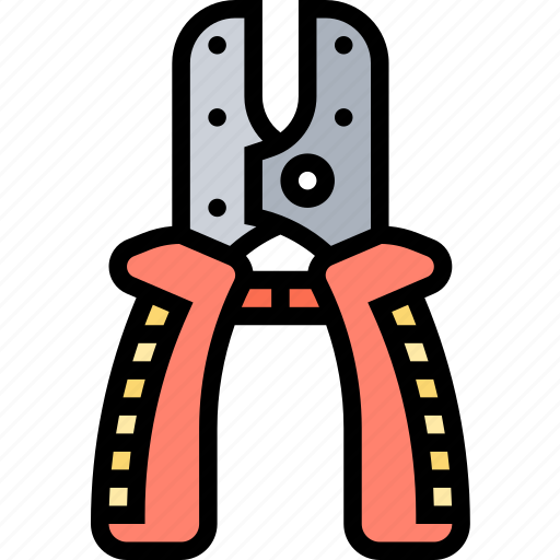 Pliers, crimping, wire, cable, repair icon - Download on Iconfinder