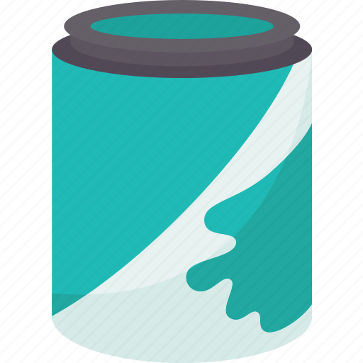 Paint, can, color, home, renovation icon - Download on Iconfinder