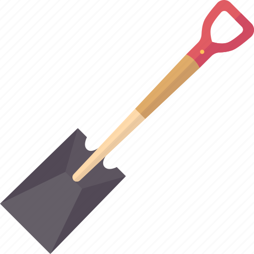 Spade, shovel, garden, scoop, tool icon - Download on Iconfinder