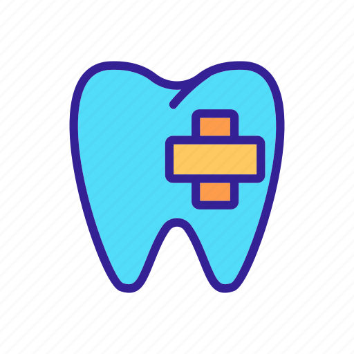 Dent, dental, dentist, dentistry, enamel, tooth, toothache icon - Download on Iconfinder