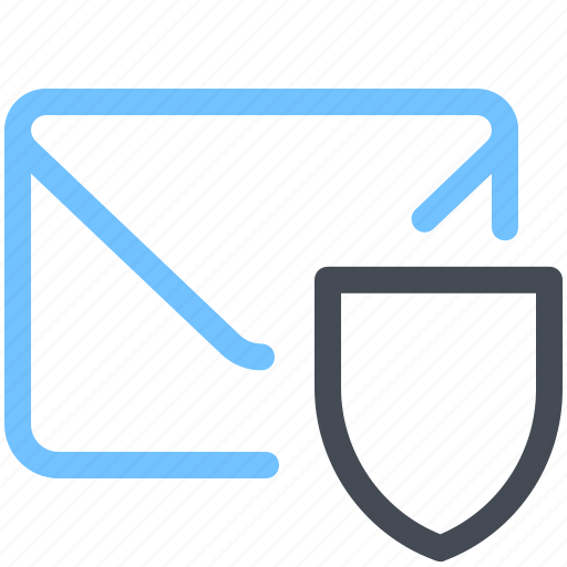 Email, envelope, letter, message, protected, secured icon - Download on Iconfinder