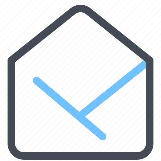 Envelope, letter, message, open icon - Download on Iconfinder