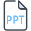 extension, filetype, format, powerpoint, ppt, presentation 